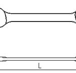 0161 İki Ağız Anahtar Uzun Boy (SAE)