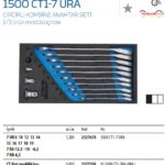 1500 CT1-7 URA Cırcırlı Kombine Anahtar Seti 1-3 ürün Modülü İçinde (1)