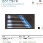 1500 CT1-7R Cırcırlı Kombine Anahtar Seti 1-3 Ürün Modülü içinde (1)