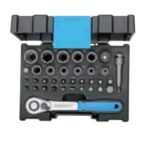 666-U-20 Bits Kutusu 1-4 Cırcır Kolu ile (35 Prç) (2)