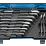 7 UR-012 Cırcırlı Kombine Anahtar Seti, Döndürme Yönü Değiştirebilir 12 Prç