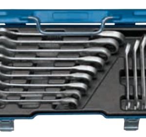 7 UR-012 Cırcırlı Kombine Anahtar Seti, Döndürme Yönü Değiştirebilir 12 Prç