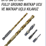 BİTS SAPLI HSS FULLY GROUND MATKAP UCU