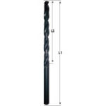 DIN 340 Uzun Tip Silindirik Matkap Uçları