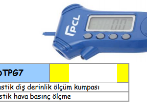 DTPG7 DİJİTAL LASTİK DİŞ KUMPASI
