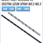 EKSTRA UZUN SİYAH MATKAP UCU