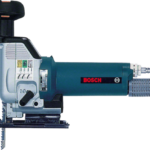 Emniyet şalterine sahip havalı pandüllü dekupaj testeresi Professional