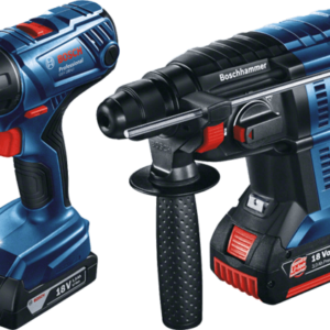 GSR 180-LI + GBH 180-LI Professional Akülü DelmeVidalama Makinesi