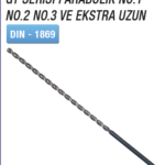 GT SERİSİ PARABOLİK MATKAP UÇLARI