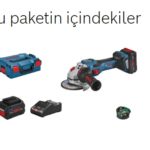 GWS 18V-15 SC Professional Akülü taşlama makinesi BITURBO