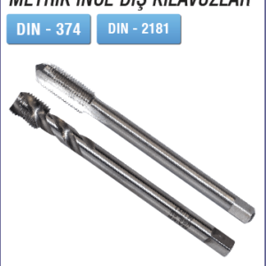 METRİK İNCE DİŞ KILAVUZLAR