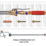 Propan Doğalgaz Kesme Seti + Pergel