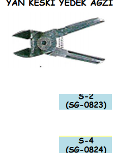 S-2(SG-0823) S-4(SG-0824) YAN KESKİ YEDEK AĞZI
