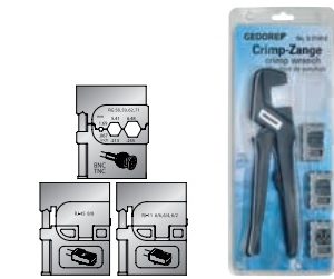 S 8140 D Kablo Pabucu Sıkma Seti, Veri-Bağlantı için 4 Prç (1)