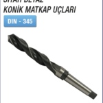 SİYAH BEYAZ KONİK MATKAP UÇLARI