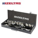 İzeltaş 1113 12 Lokma Anahtar Takımı Altı Köşe (18 parça, mm)
