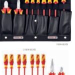 1100 W-002 VDE-Pense-Tornavida Seti İçeren Alet Kartı 9 Prç (2)