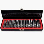 13 parça 6-köşe - 12 köşe derin lokma anahtar takımı