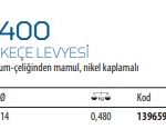139-400 Topuklu Keçe Levyesi (2)