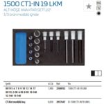 1500 CT-1-IN 19 LKM Altıköşe Anahtar Seti 1-2 (1)