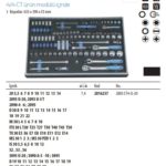 2005 CT4-U-20 Lokma ve Avadanlık Seti 1-4 ve 3-8 ve 1-2 inç (1)