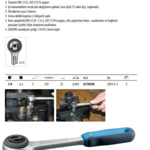 2093 U-3 Cırcır Kolu 1-4