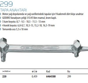 299 Tapa Anahtarı (2)