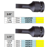 3-8 1-2 HAVALI LOKMALI DÜZ TORNAVİDA UÇLARI