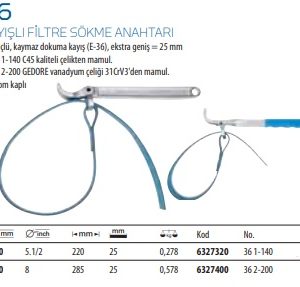 36 Kayışlı Filtre Sökme Anahtarı (2)
