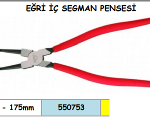 550753 EĞRİ İÇ SEGMAN PENSESİ