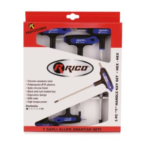 5PC T TİP DÜZ ALLEN