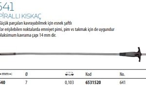 641 Spiralli Kıskaç (2)