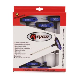 6PC T TİP TORX ALLEN