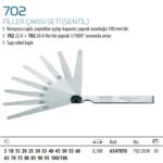 702 Filler Çakısı Seti (Sentil) (2)