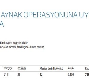 7918 Geçmeli Kaynak Operasyonuna Uygun Ara Parça (1)