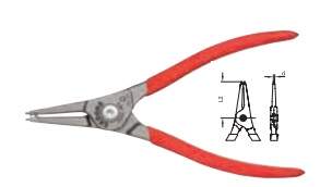 8000 AE O - AE 4 Segman Pensesi - dış Segmanlar için - Düz Uçlu - Form A (1)