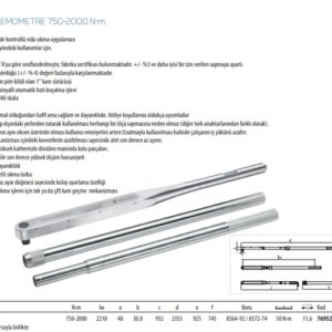 8564 E Tork Anahtarı Dremometre 750-2000 Nm (2)
