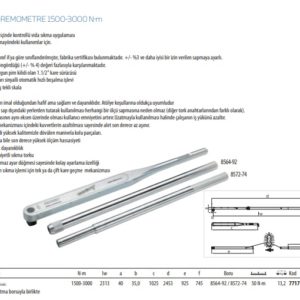 8572 F Tork Anahtarı Dremometre 1500-3000 Nm (2)