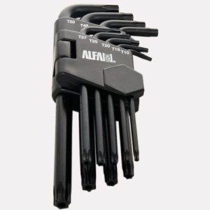 AAS008 Delikli Torks Uzun Allen Anahtar Takımı