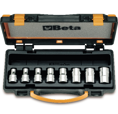 BETA 920FTXC8 Dişi Torx Lokma Takımı 8 Parça BETA 920FTXC8 Dişi Torx Lokma Takımı 8 Parça