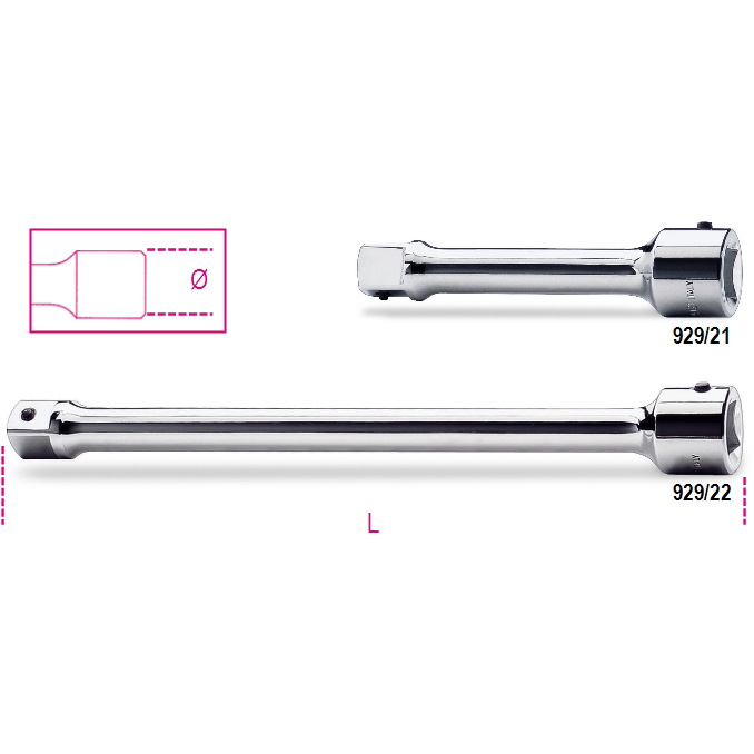 BETA 92922 1 İnç Uzun Uzatma BETA 92922 1 İnç Uzun Uzatma