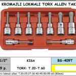 BS-409T KROMAJLI LOKMALI TORX ALLEN TAKIM