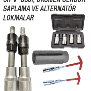 CR-V BUJI, OKSİJEN SENSÖR SAPLAMA CE ALTERNATÖR LOKMALAR