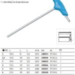 DT 2142 ''T'' Tipi Altıköşe Anahtar Gömme Başlı Vidalar için (2)