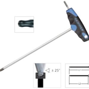 DT 2143 KTX ''T'' Tipi Torx Anahtar TORX başlı civatalar için (1)