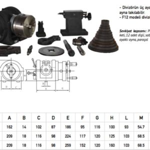 F12125 Universal Kuyruklu Divizör (1)