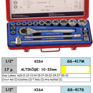 GS-417M-417S ALTIKÖŞE KROMAJLI LOKMA TAKIMI (2)