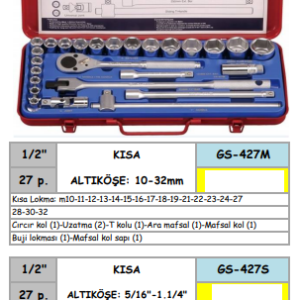 GS-427M-427S ALTIKÖŞE KROMAJLI LOKMA TAKIMI (1)