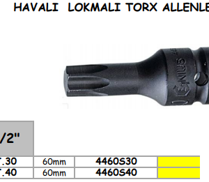 HAVALI LOKMALI TORX ALLENLER