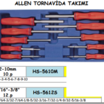 HS-5610M-5612S ALLEN TORNAVİDA TAKIMI (2)